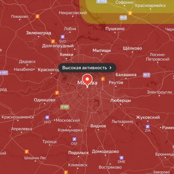 москва карта