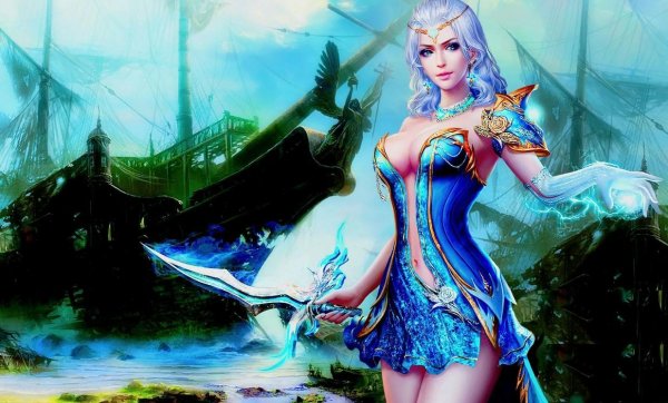 красивые девушки из мморпг