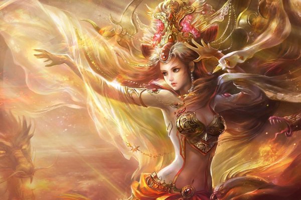 богиня фэнтези
