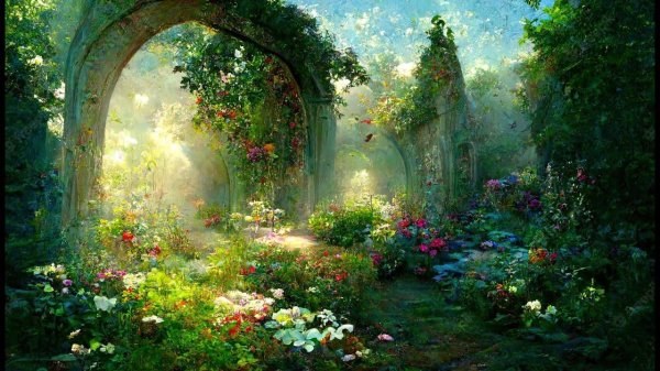 волшебные сады