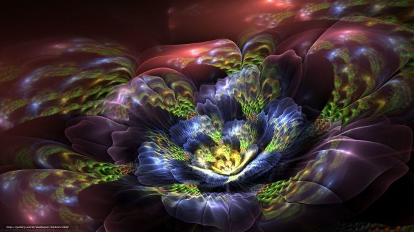 фрактальный цветок