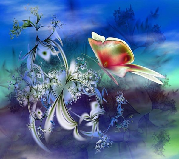 сказочная бабочка