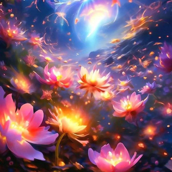 фантастические цветы