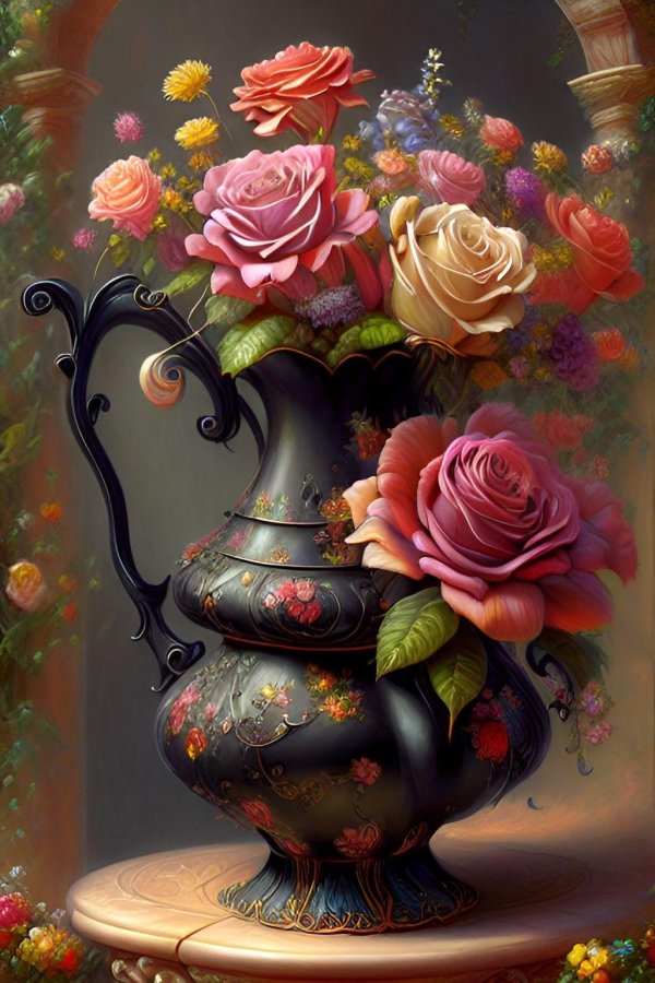 цветочный натюрморт