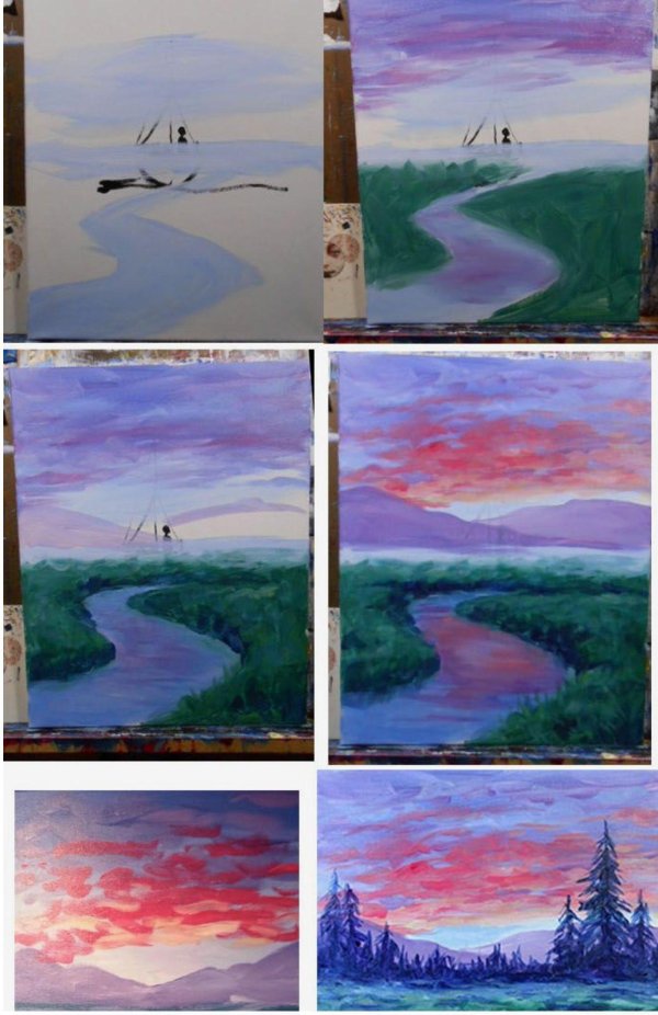 простой пейзаж