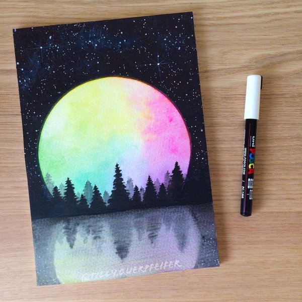 идеи для рисунка акварелью