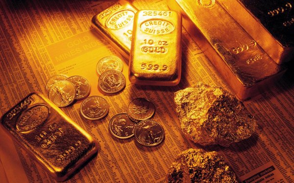 деньги золото