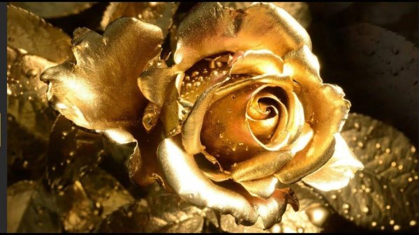 золотая роза