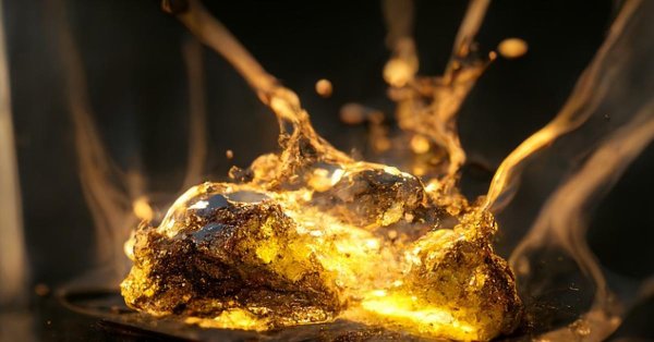 расплавленное золото