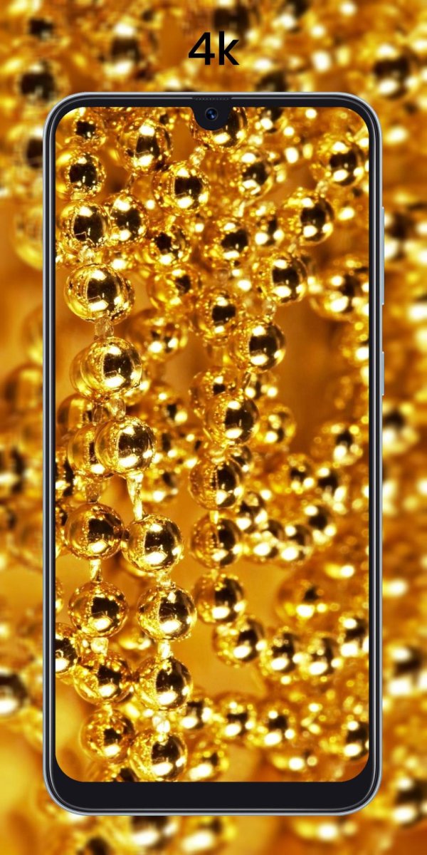 золотая фон