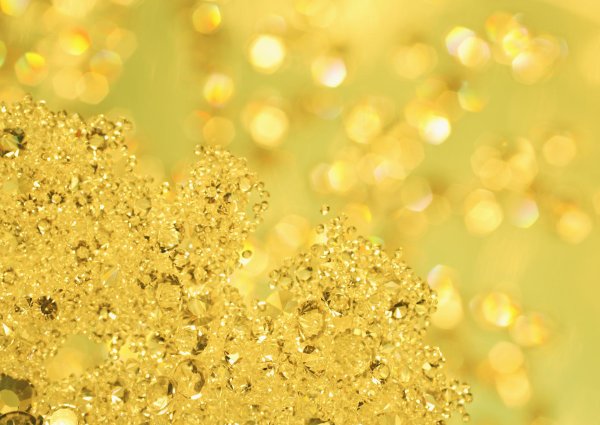 золотистый фон