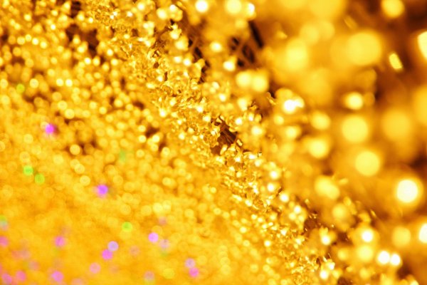 золотые блестки фон