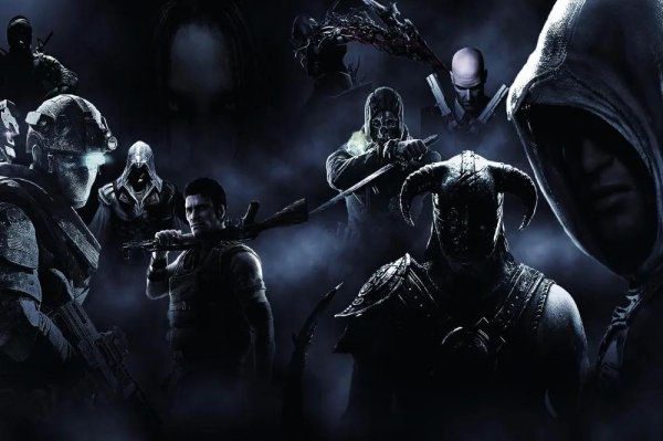 компьютерные игры коллаж