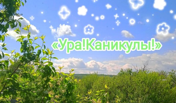 каникулы лето