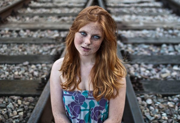 redhead freckles