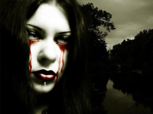 кровавые слезы