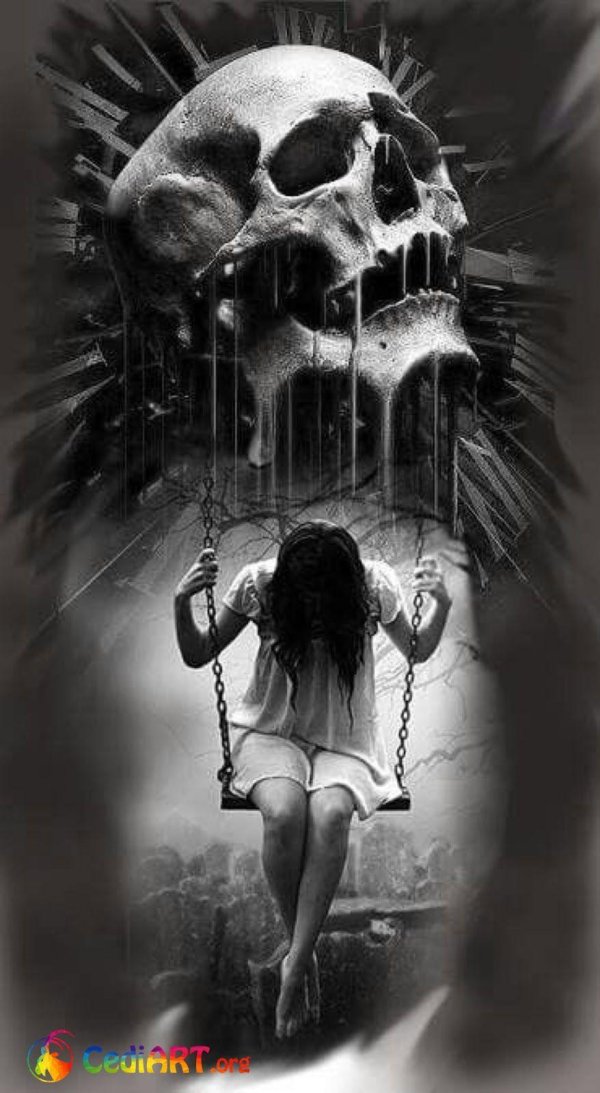 готические рисунки