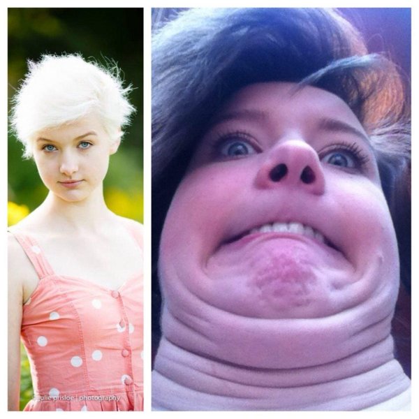 самое странное лицо