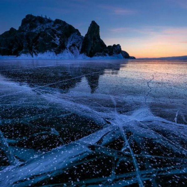 зимний байкал