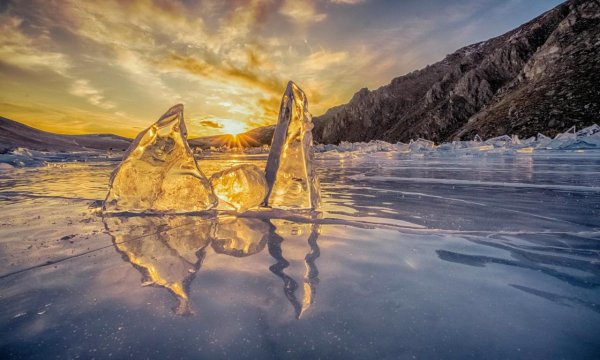 зимний байкал