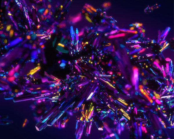 неоновая абстракция