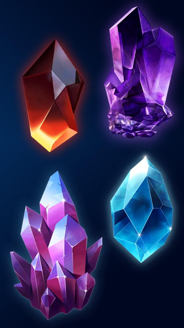 драгоценные камни арт