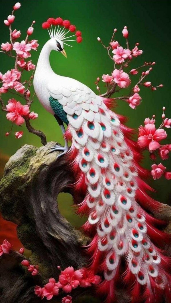 живопись птицы