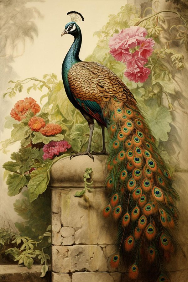 аффреско павлин