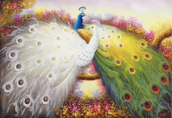 павлин фэн шуй