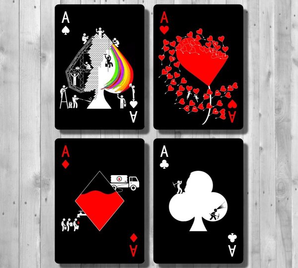 дизайнерские игральные карты