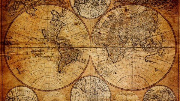 старинная карта