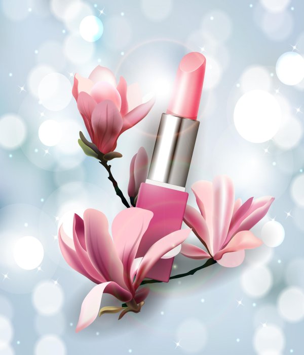 цветочная помада