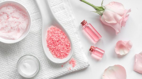 в розовых тонах