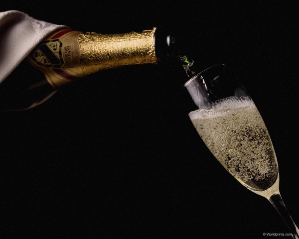 шампанское бутылка