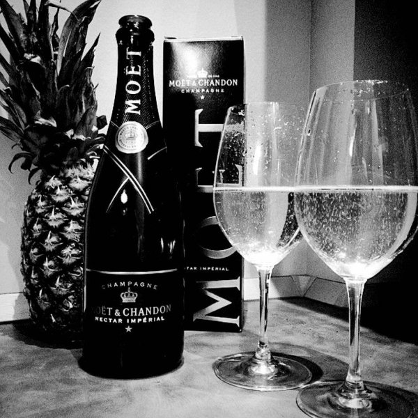 вкусное шампанское