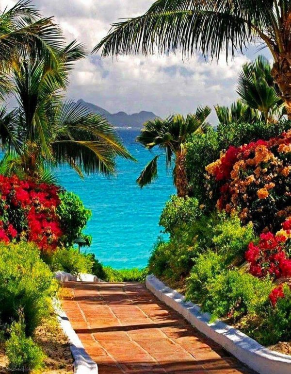 пляж красивый