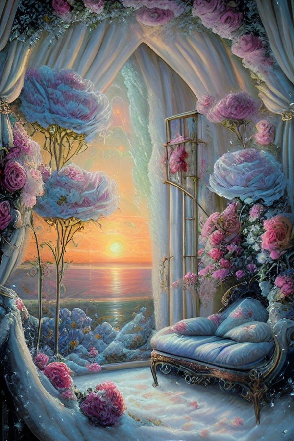 красивая спальня