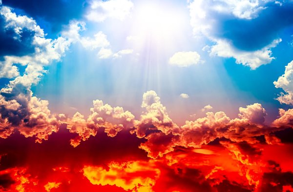 солнце и небо