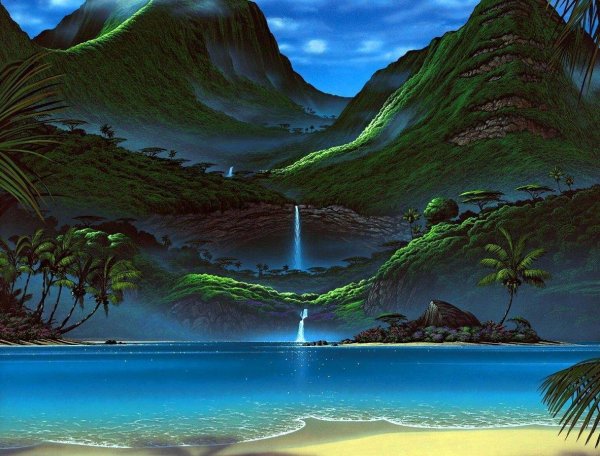 сказочный остров