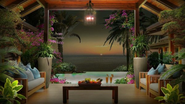 терраса у моря