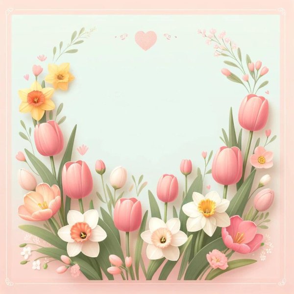 цветок открытка