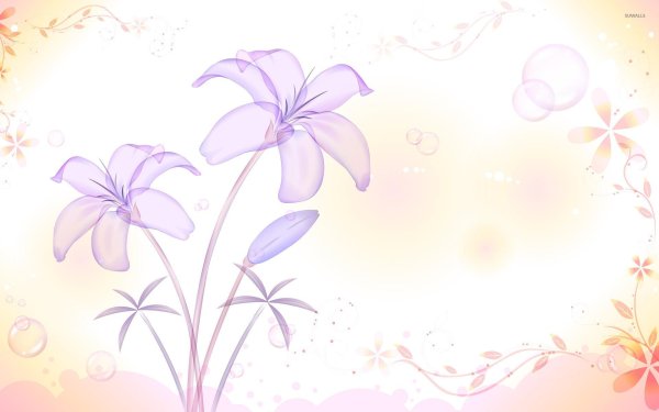 цветочные фоны