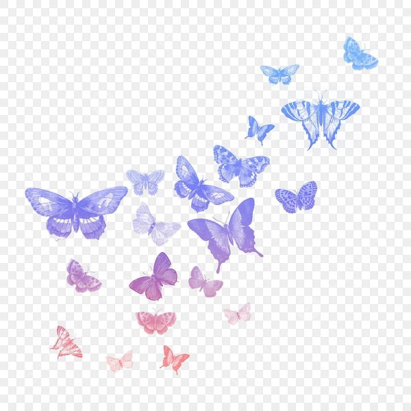 летающая бабочка