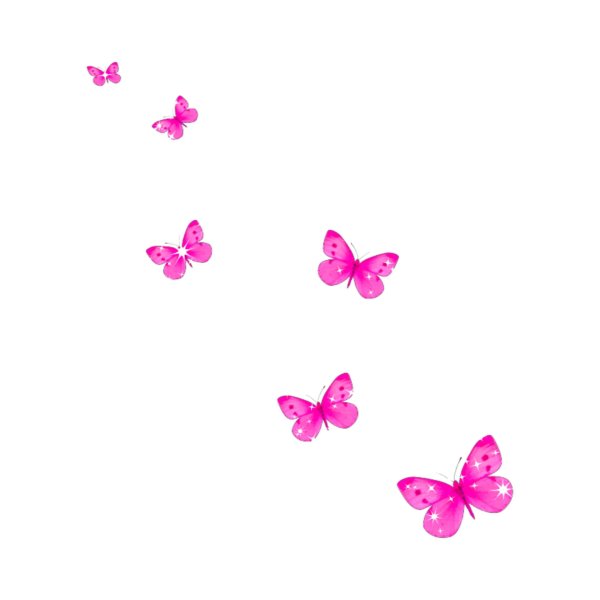 розовая бабочка