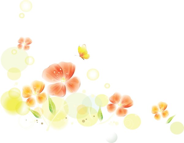 цветок на прозрачном фоне