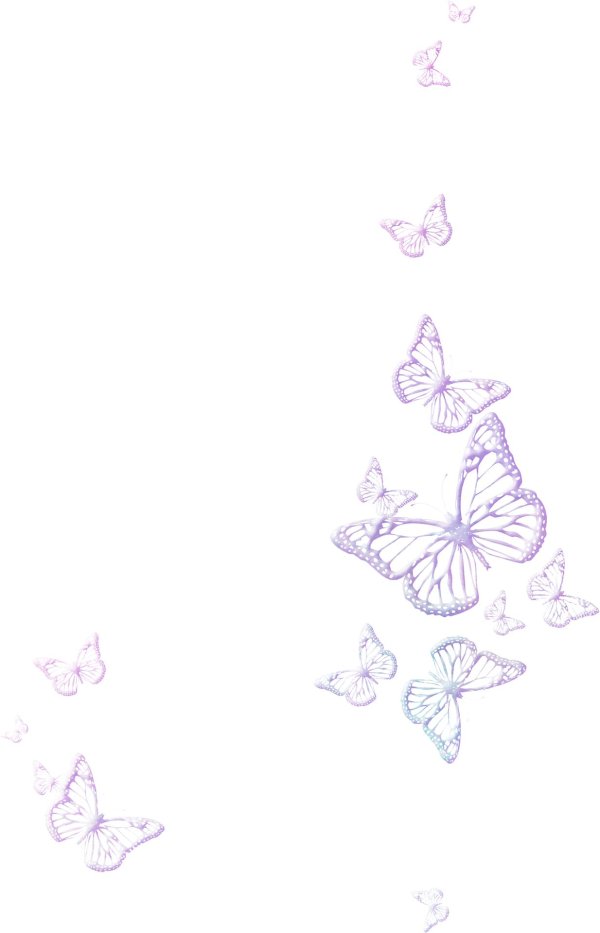 фиолетовая бабочка