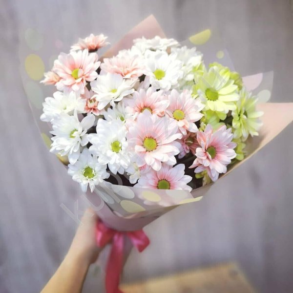 букет хризантем