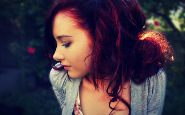 женщина фотосессия