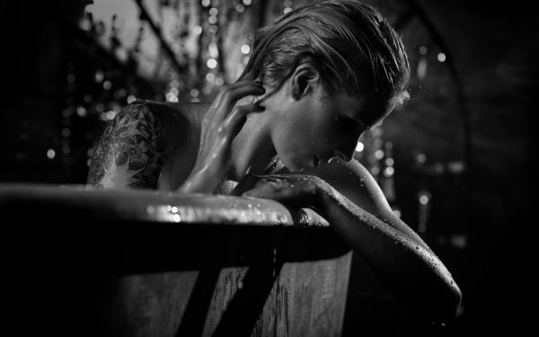 черно белая фотосессия