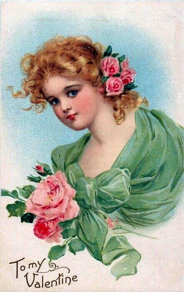 старинная открытка